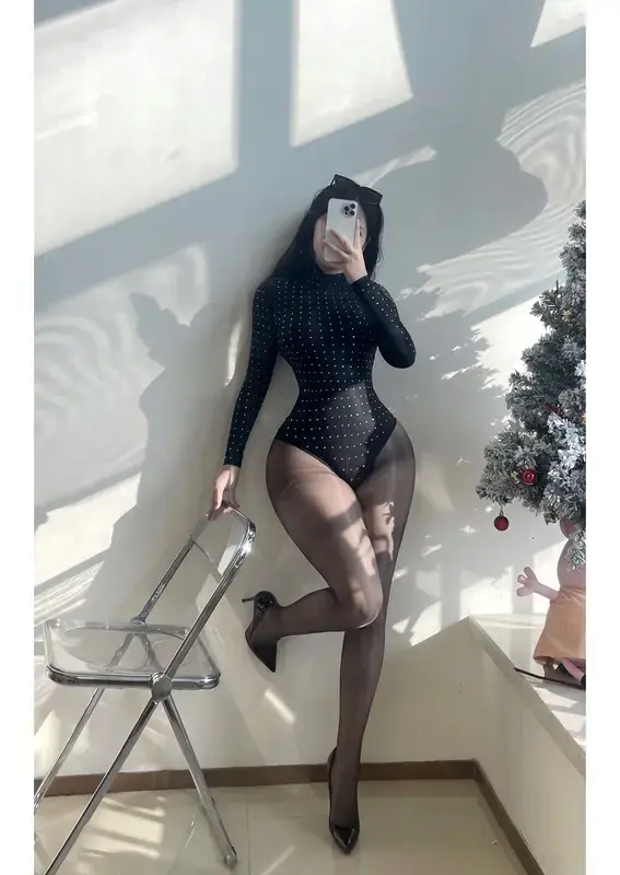 艾拉·isla-微密圈系列 斑点连衣 - 艾拉·isla